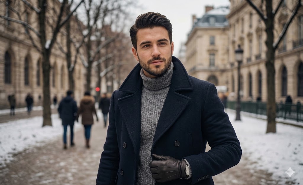 Vêtements automne d'hiver pour homme
