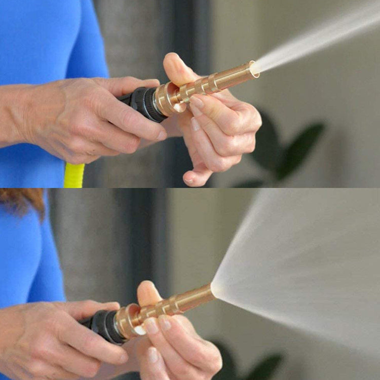 Tuyau d'Arrosage en Acier Inoxydable Ultra-Robuste – Anti-Nœud & Embout Laiton