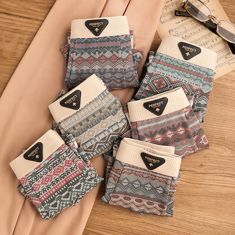 Men's Sports Trendy Underwear Breathable Antibacterial Boxer Shorts