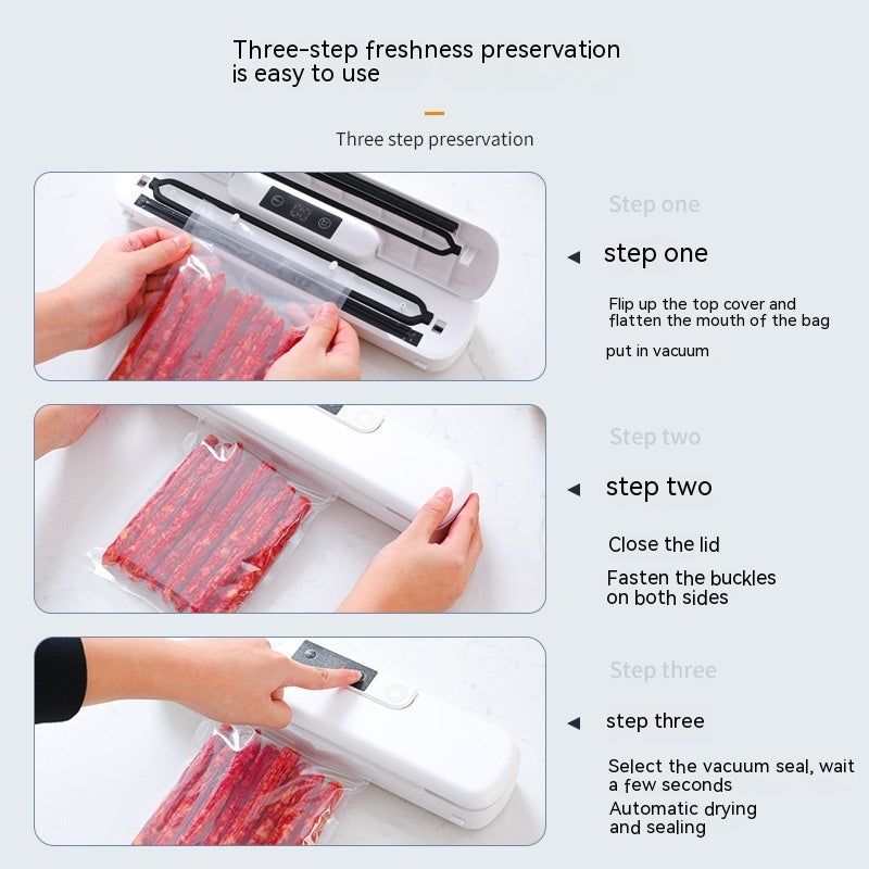 Vacuum Machine Household Kitchen Food Preservation Machine