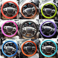 Housse de volant antidérapante en silicone pour voiture