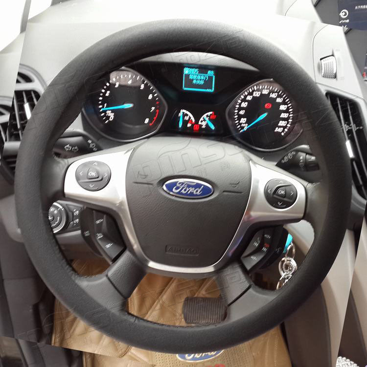 Housse de volant antidérapante en silicone pour voiture
