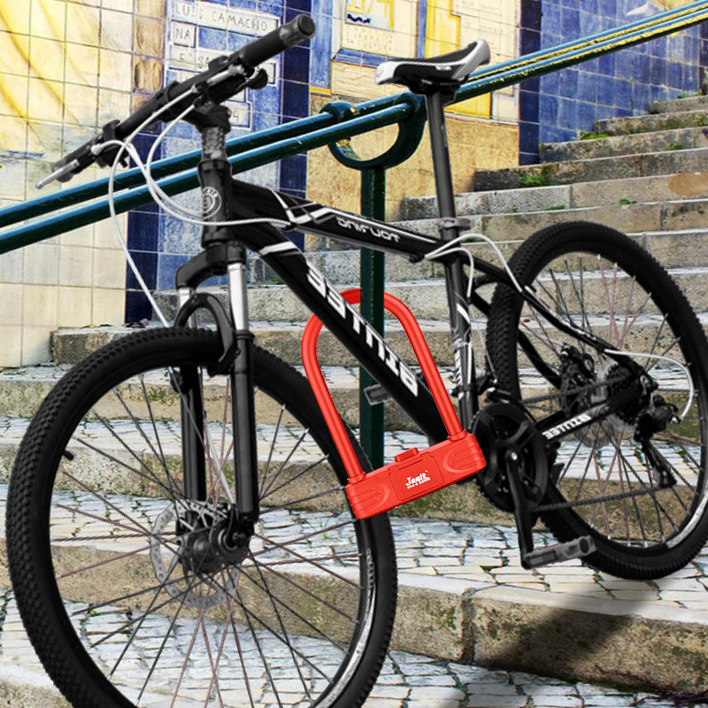 Anti-theft U-shaped combination lock