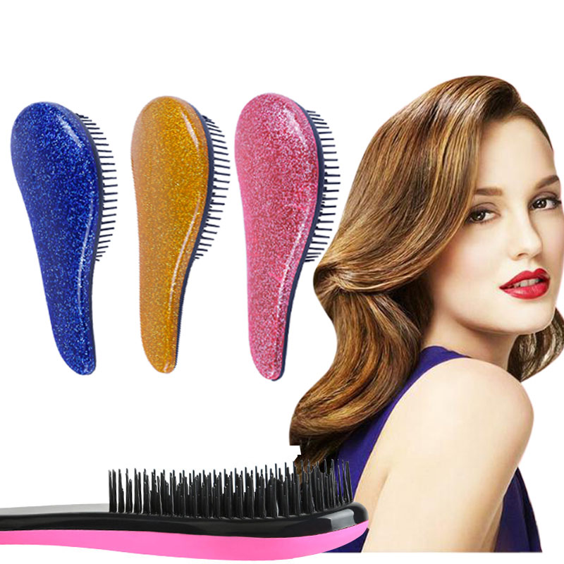 Brosse de Massage Démêlante & Anti-Statique