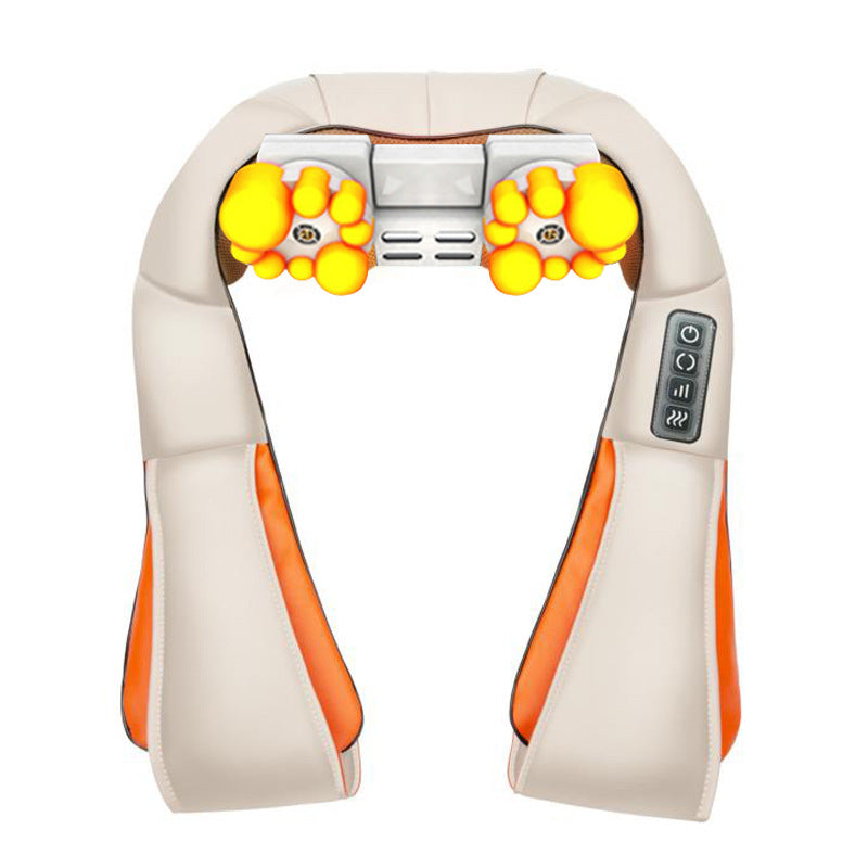Châle de Massage Cervical & Épaules (Pétrissage 4D)