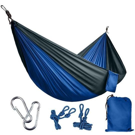 Hamac de randonnée portable en nylon parachute confortable