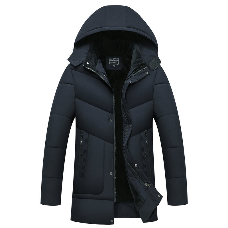 Manteau matelassée grande taille pour homme