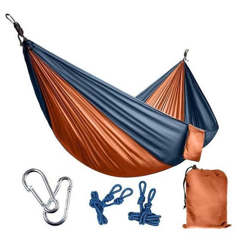 Hamac de randonnée portable en nylon parachute confortable