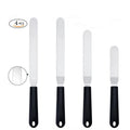 Scaled right angle cream spatula