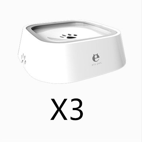 Bol d'Eau Anti-Débordement 1.5L – Distributeur à Disque Flottant pour Animaux