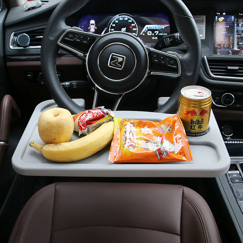 Steering wheel car table