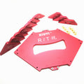 Woodworking trimming machine fillet gauge