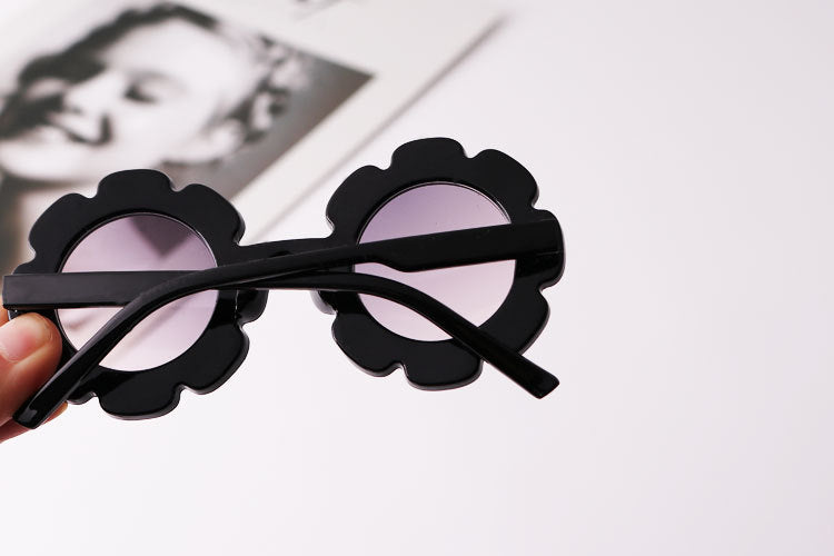 Transparent Sun Flower Glasses