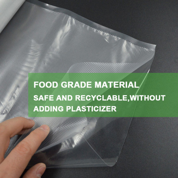 Textured vacuum bag