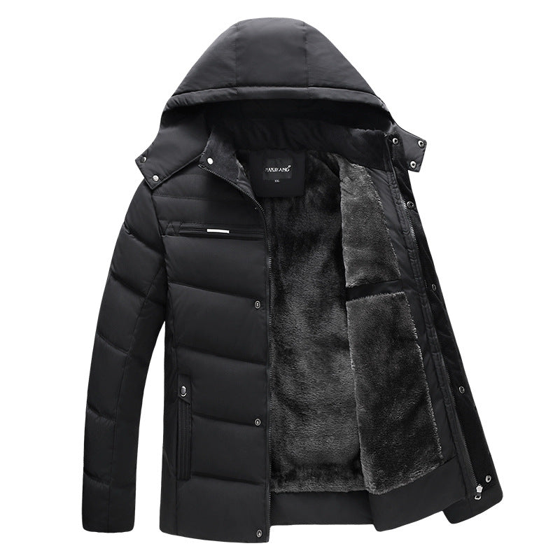 Manteau matelassée grande taille pour homme