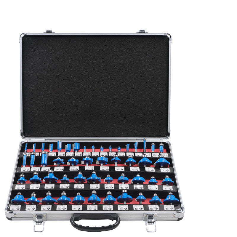 50-Piece Woodworking Cutter Set