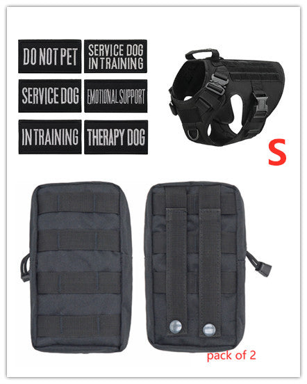Harnais Tactique K9 Ultra-Résistant - Confort & Contrôle Maximum
