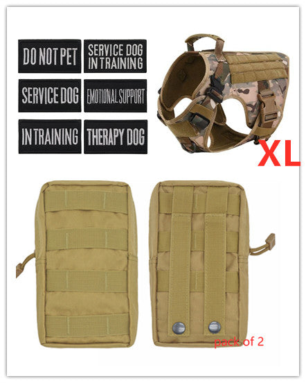 Harnais Tactique K9 Ultra-Résistant - Confort & Contrôle Maximum