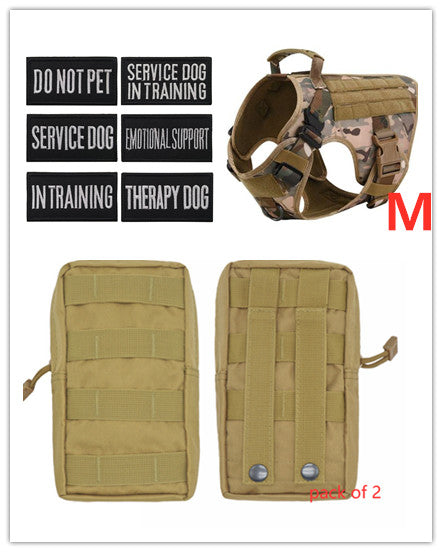 Harnais Tactique K9 Ultra-Résistant - Confort & Contrôle Maximum