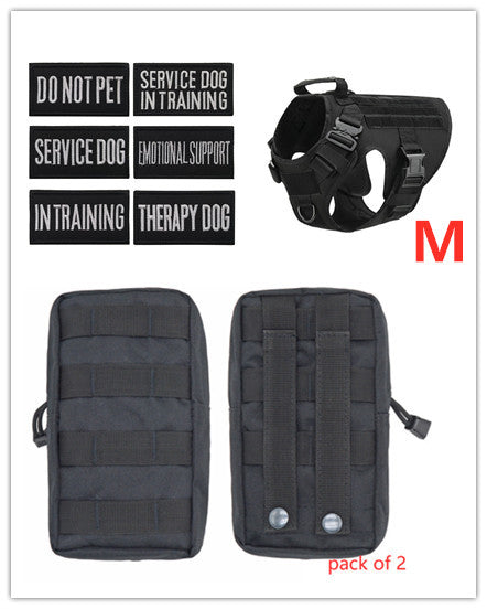 Harnais Tactique K9 Ultra-Résistant - Confort & Contrôle Maximum