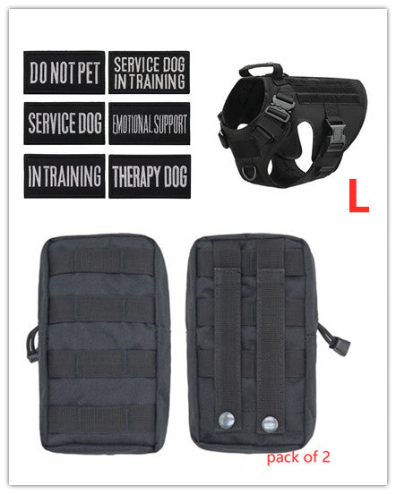 Harnais Tactique K9 Ultra-Résistant - Confort & Contrôle Maximum