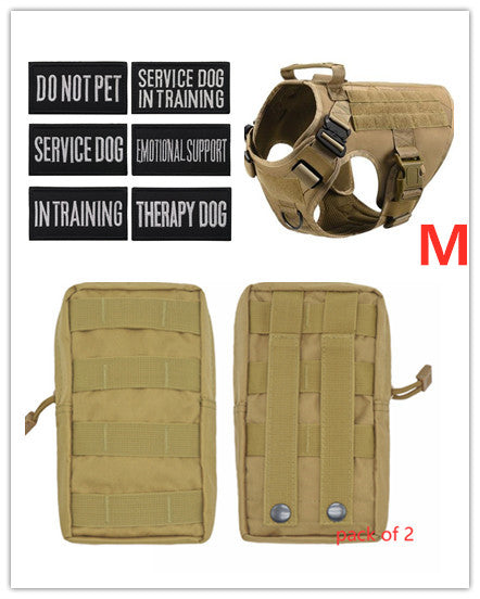 Harnais Tactique K9 Ultra-Résistant - Confort & Contrôle Maximum