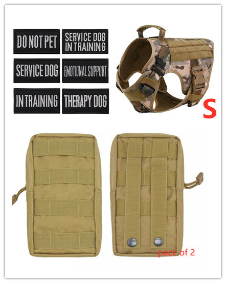 Harnais Tactique K9 Ultra-Résistant - Confort & Contrôle Maximum