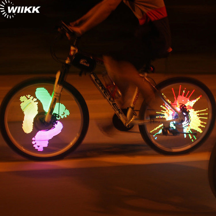 Lumieres Programmables Pour Velo Electrique 128, Rayons De Roues, Lampe Pour Pneus