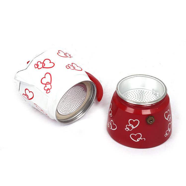 GURET cafetiere Italienne Moka, Expresso Percolateur En Aluminium, Bouilloire, Outils De Cafe