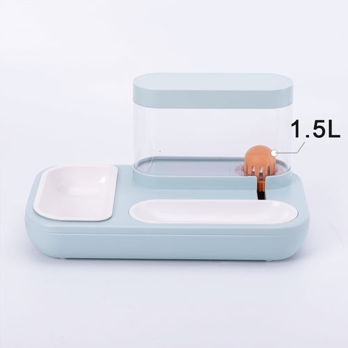 4 Style Pet Cat Bowl Dog for Cats Feeder Bowls Kitten Automatic Drinking Fountain 1.5L Capacity Puppy Feeding Waterer Products
