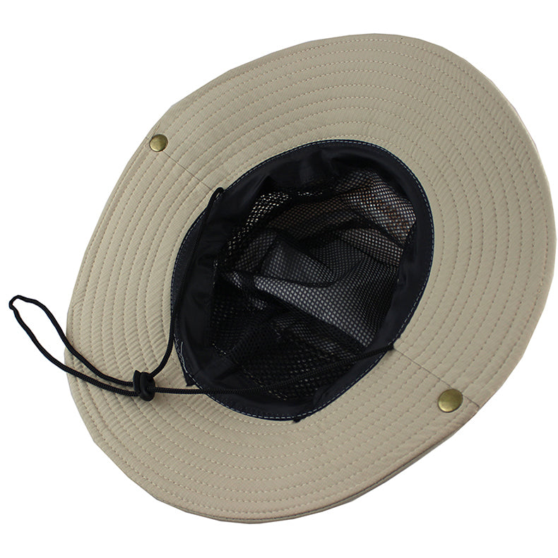 Men'S Outdoor Summer Sunshade Cover Face Fisherman Straw Hat Fishing Sun Hat