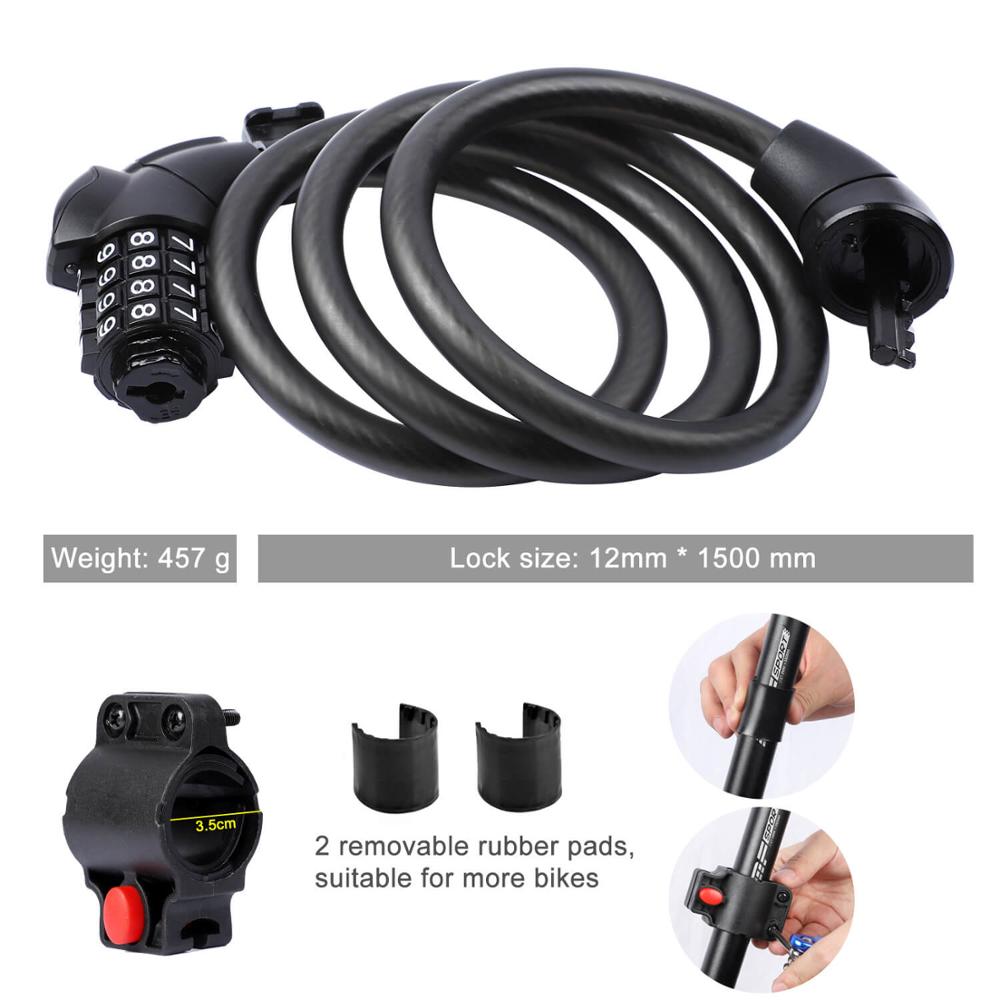 LED lamp anti theft password lock