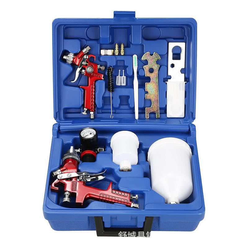 Spray Gun Toolbox Paint Spraying Gun Uniform Suit