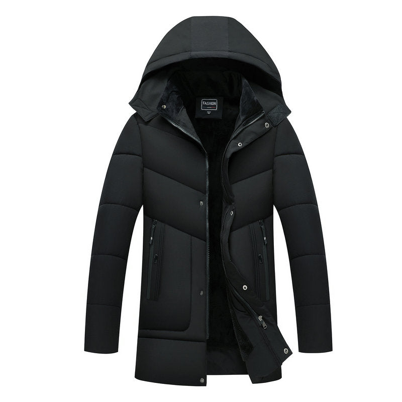 Manteau matelassée grande taille pour homme