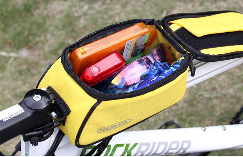 Bicycle upper tube bag Saddle bag