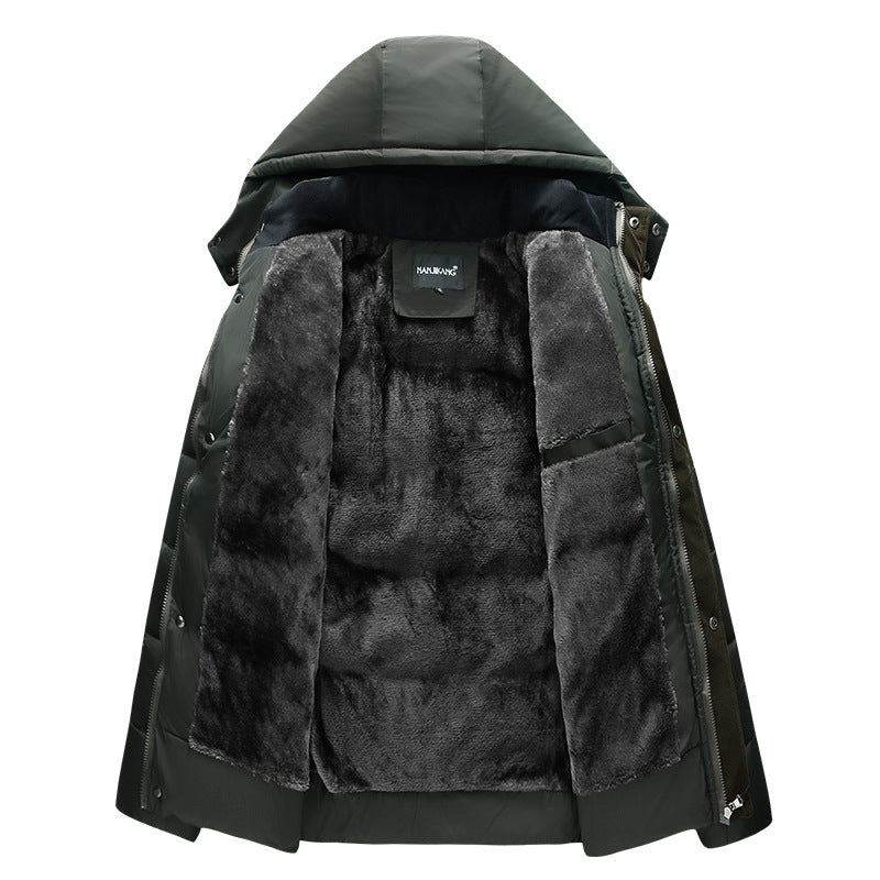 Manteau matelassée grande taille pour homme
