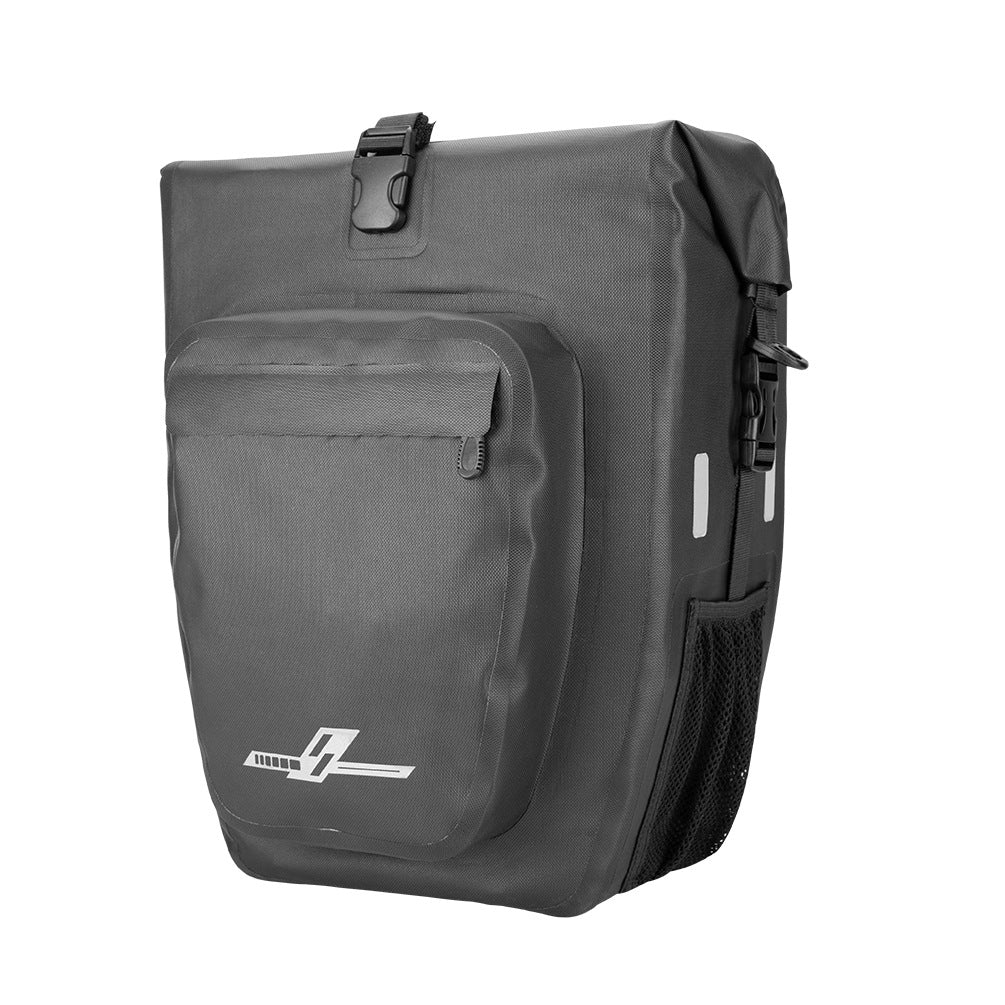 Fully waterproof bicycle bag carrying bag