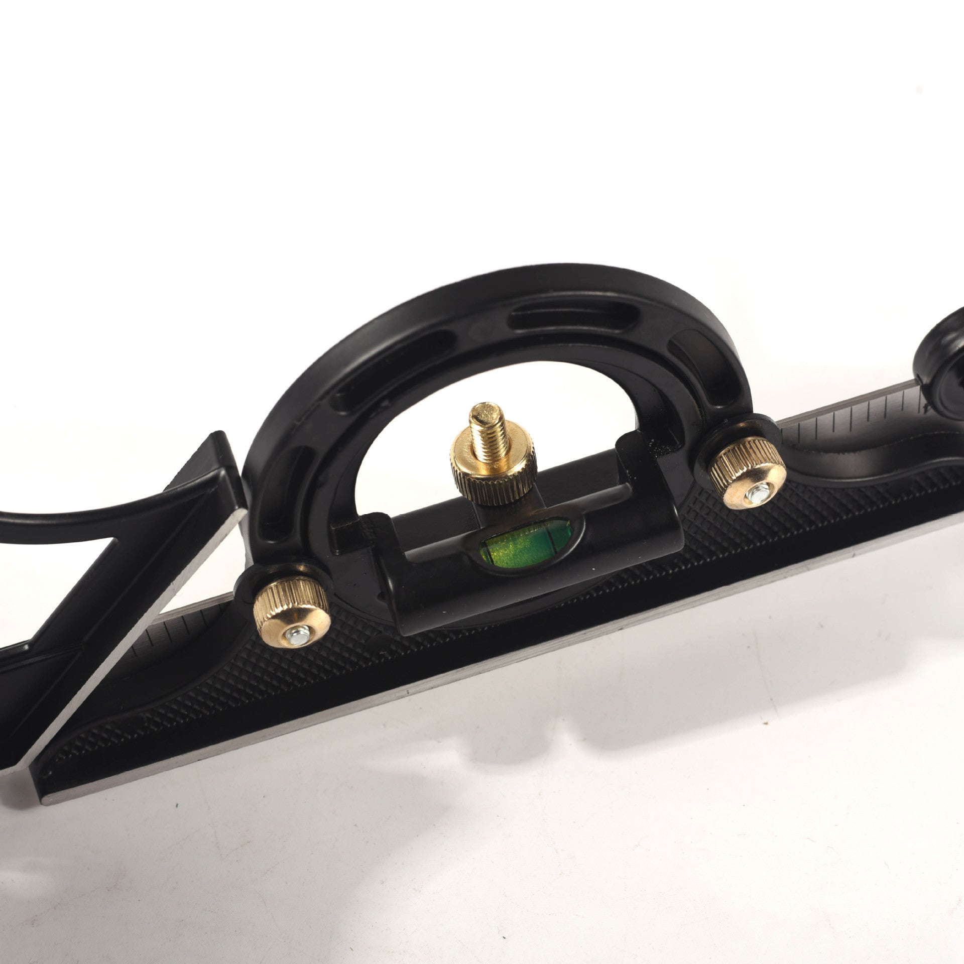 Horizontal angle multifunctional combination protractor