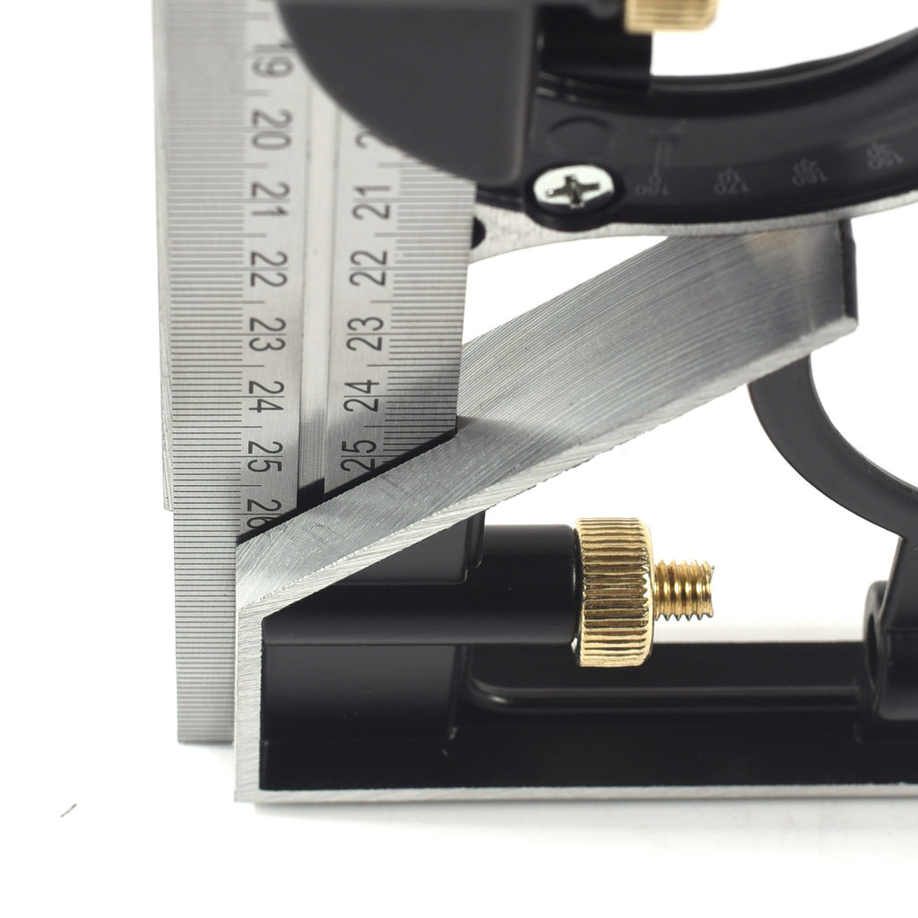Horizontal angle multifunctional combination protractor