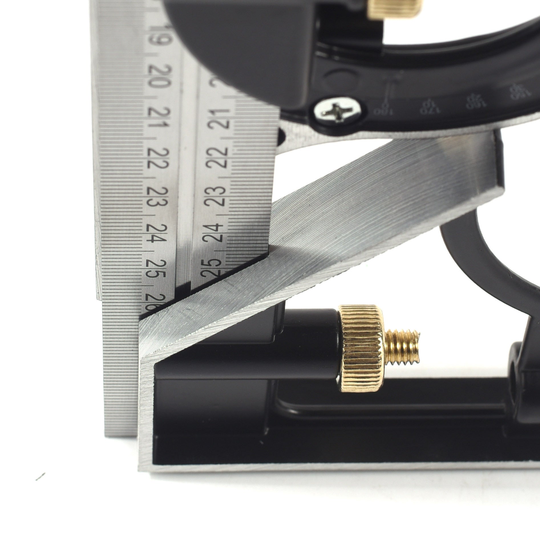 Horizontal angle multifunctional combination protractor