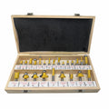 24 pcs woodworking cutter set