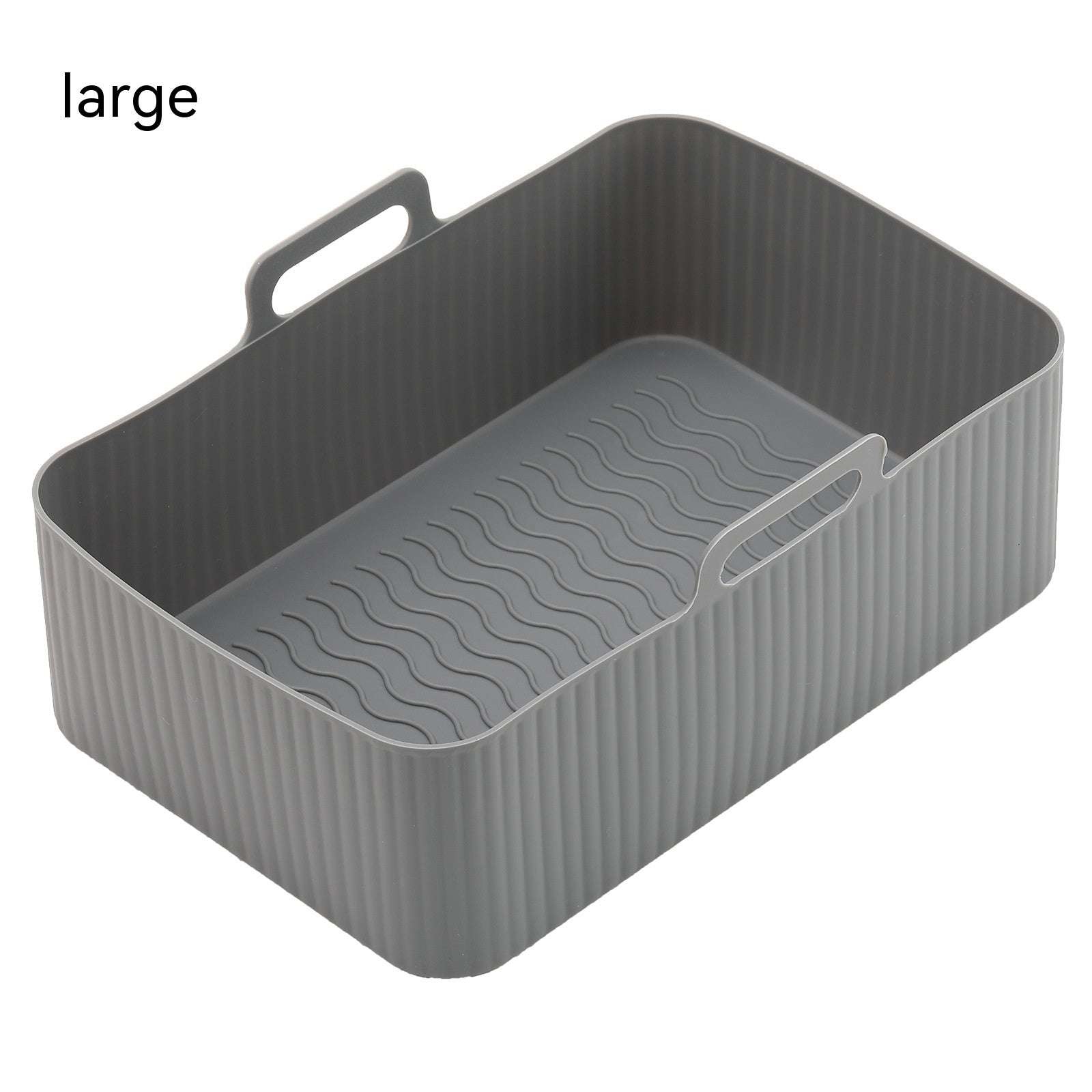 Plateau de friteuse à air domestique en silicone