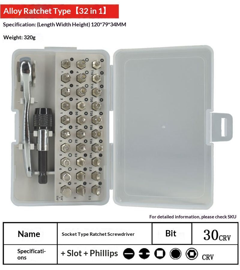 Stripped Screw Ratchet Tap Tool Set