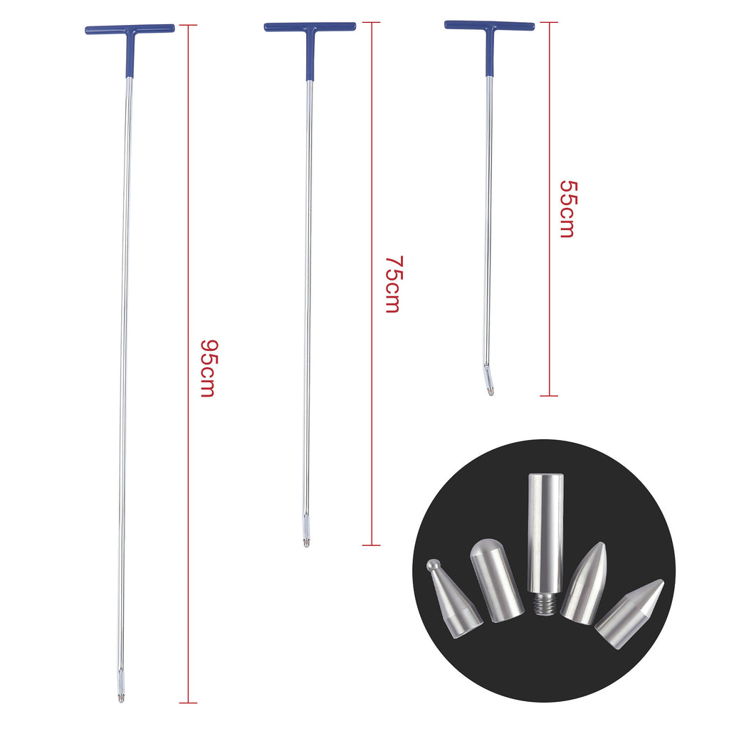 Car Dent Repair Tool Hook Crowbar Three-piece Set