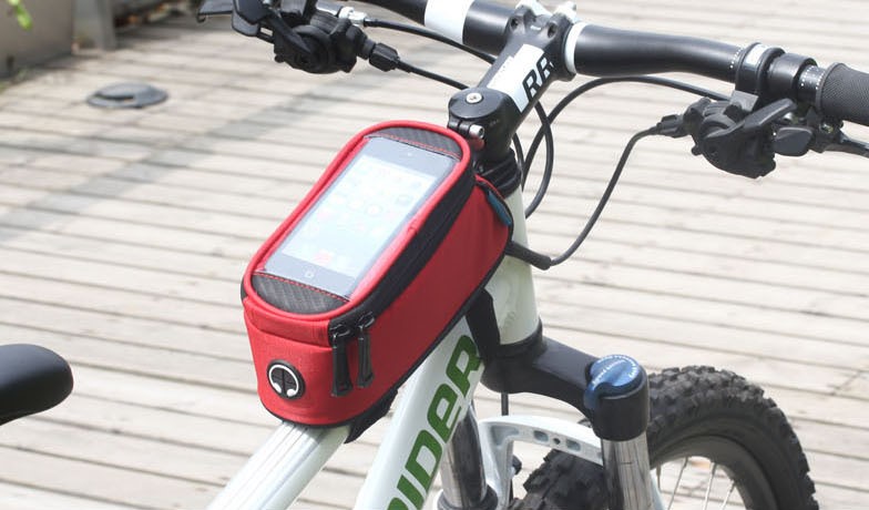Bicycle upper tube bag Saddle bag