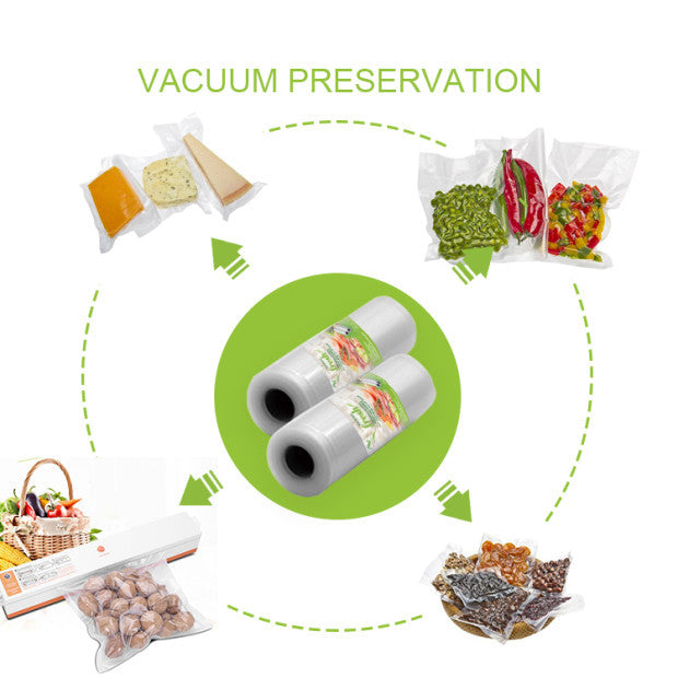 Textured vacuum bag