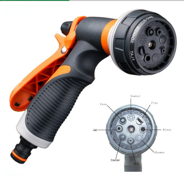 Pistolet d'Arrosage Haute Pression – Ergonomique & Réglable