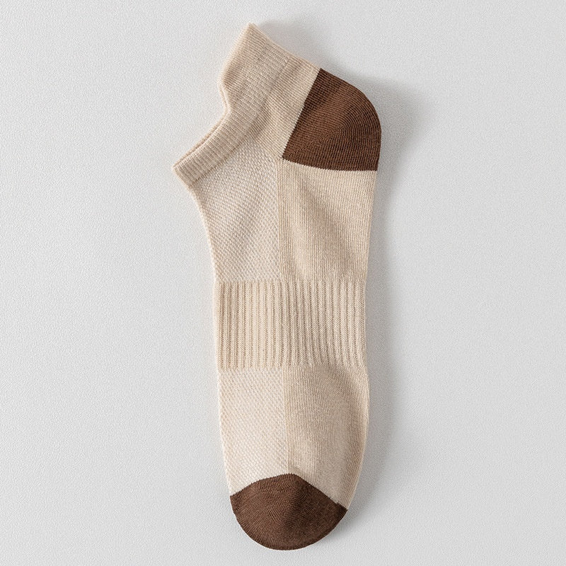 Summer Pure Short Cotton Socks For Teenagers