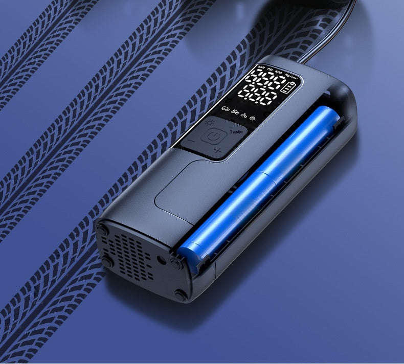 Gonfleur de Pneu Portable 150 PSI | Pompe à Air Sans Fil 5200mAh