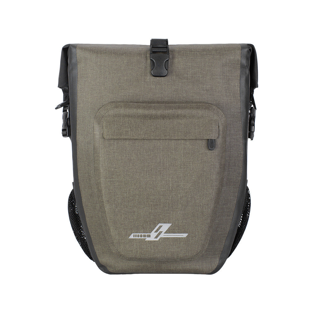 Fully waterproof bicycle bag carrying bag